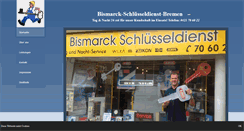 Desktop Screenshot of bismarck-schluesselservice.de